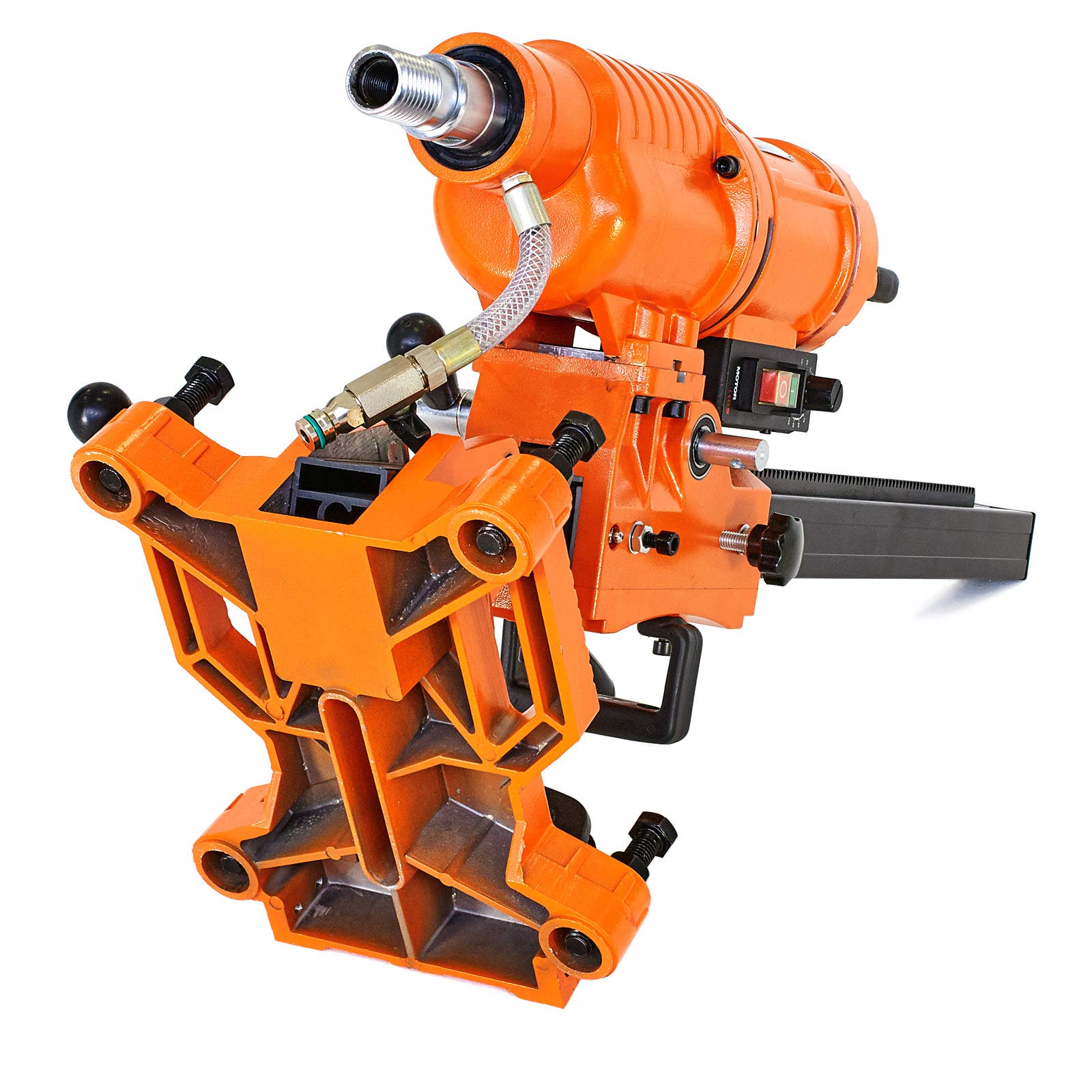 BAUTEC KERNBOHRGERÄT 255mm 3350W Profi-Kernbohrmaschine Nass Trocken Orange