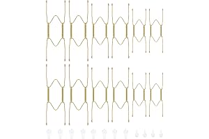 12-Piece Stainless Steel Decorative Wall Hanger