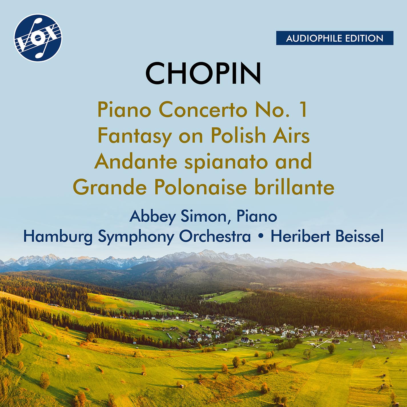 Fryderyk Chopin: Piano Concerto No. 1, Fantasy on Polish Airs & Andante spianato and Grande Polonaise brillante