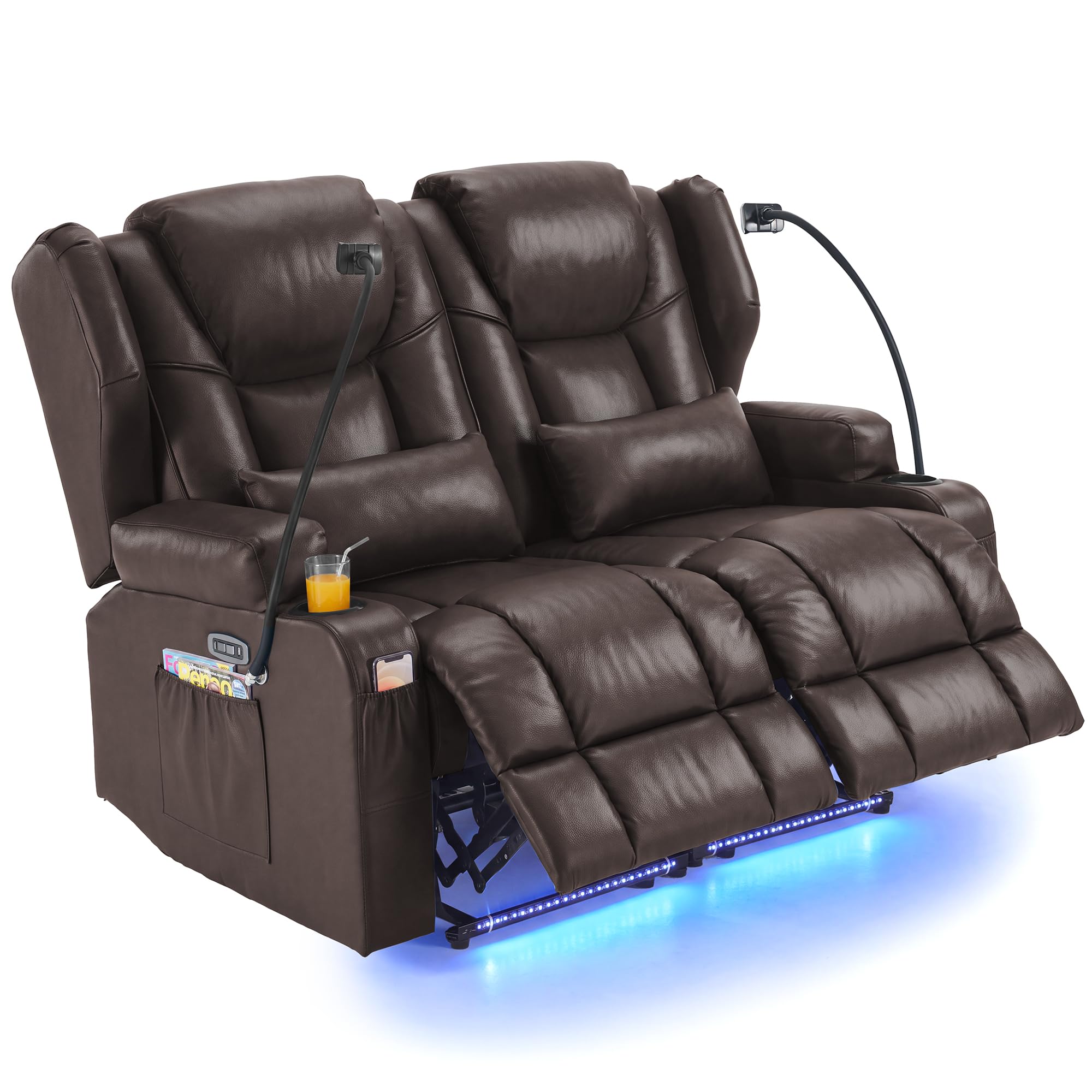 Redlife Power Loveseat Recliner