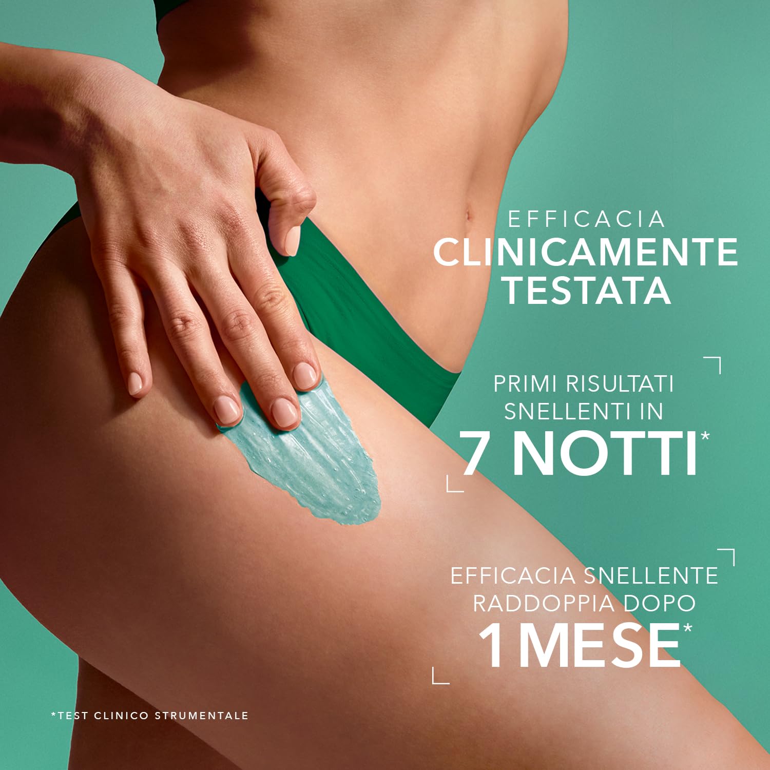 Somatoline SkinExpert, 7 Notti Gel Effetto Fresco, Trattamento Corpo Anticellulite, Ultra Intensivo, con Sale Integrale, 250ml