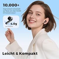Căști wireless semi-in-ear SoundPEATS Air6 HS Bluetooth 6.0, 13 mm, tri-magnetic, LDAC, Hi-Res, ENC, IPX5, 45 ore 6