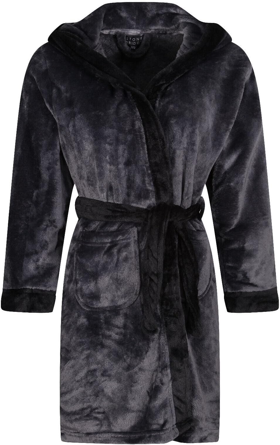 Ex UK StoreBoys Dressing Gown Fleece Hooded Soft Luxury Plush Nightwear 9 10 11 12 13 Years