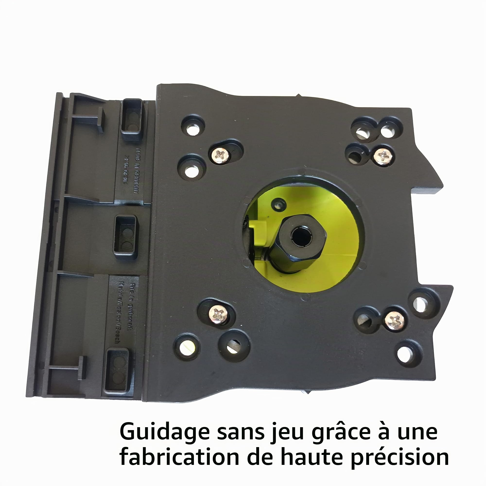 Adaptateur de rail de guidage professionnel pour Ryobi R18TR / RTR18 / AEG BOF 18BL2 Ridgid 18-Volt-Octane™ pour rail de guidage Makita/Bosch/Festool/Mafell pour défonceuse, défonceuse de bordure