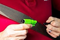 Vista 34 de Resqme, Llavero de Auto Original con Herramienta de Escape, Fabricado en EE. UU. (Azul), 2 unidades, Negro