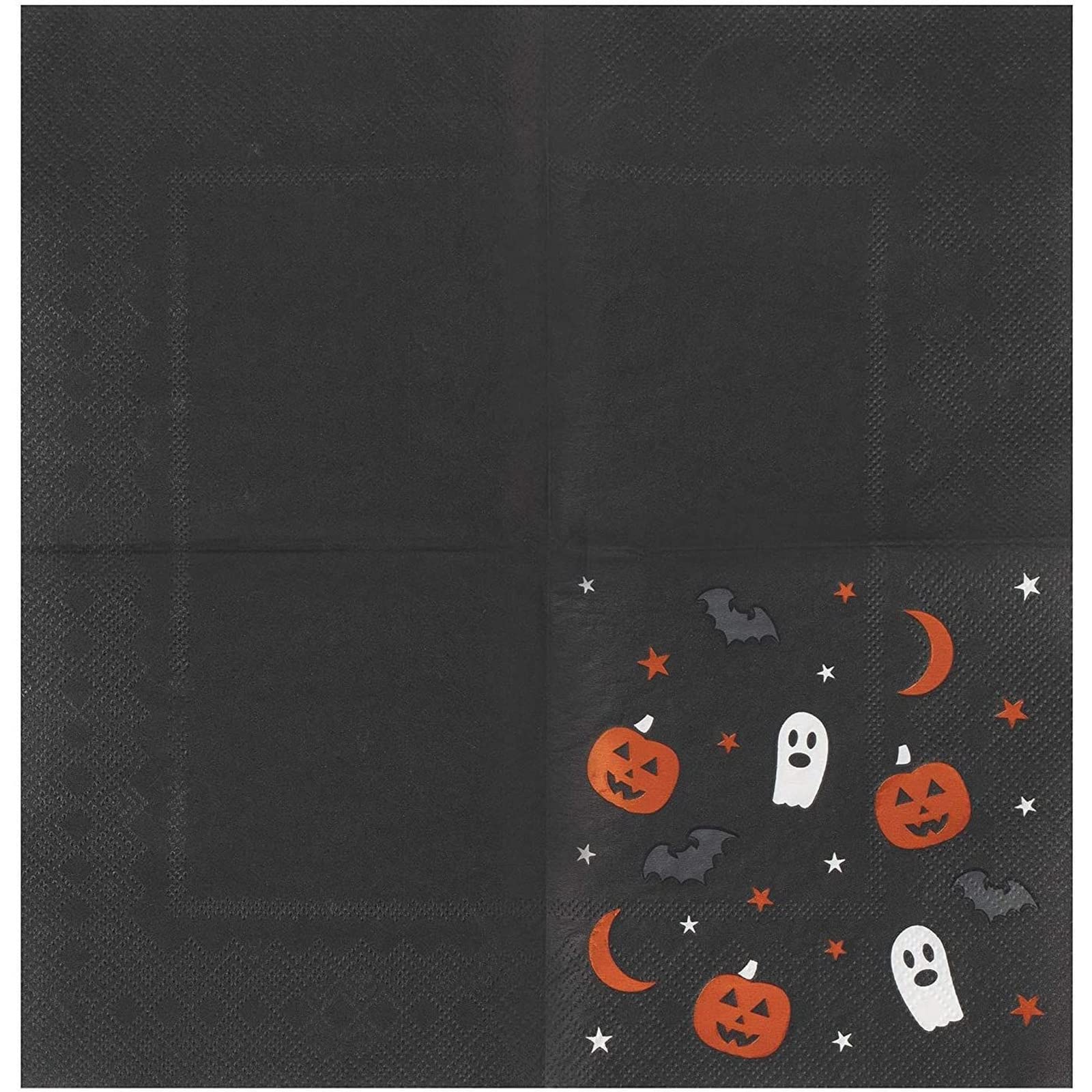 Fond De Nuit D'halloween Avec Des Silhouettes De Cimetière De Citrouilles D'halloween Et Des