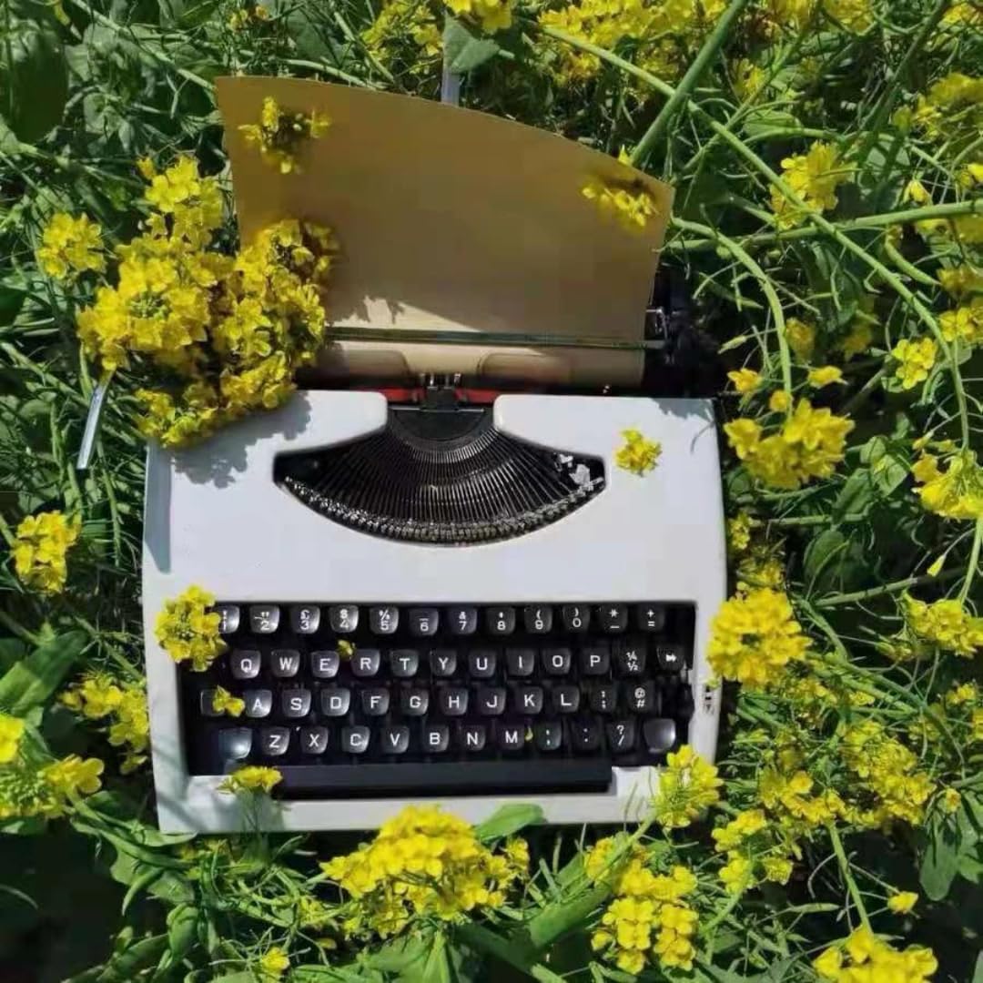Vintage-Schreibmaschine, mechanisch, manuell, klassisch, hervorragend geeignet für Autoren, zum Schreiben, Notizen Machen, Romane