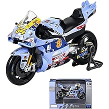 HTLNUZD 1/18 MotoGP #54 Fermin Aldeguer Gresini Diecast Collectible | desk display motorcycle 1/18 MotoGP model MotoGP collectible