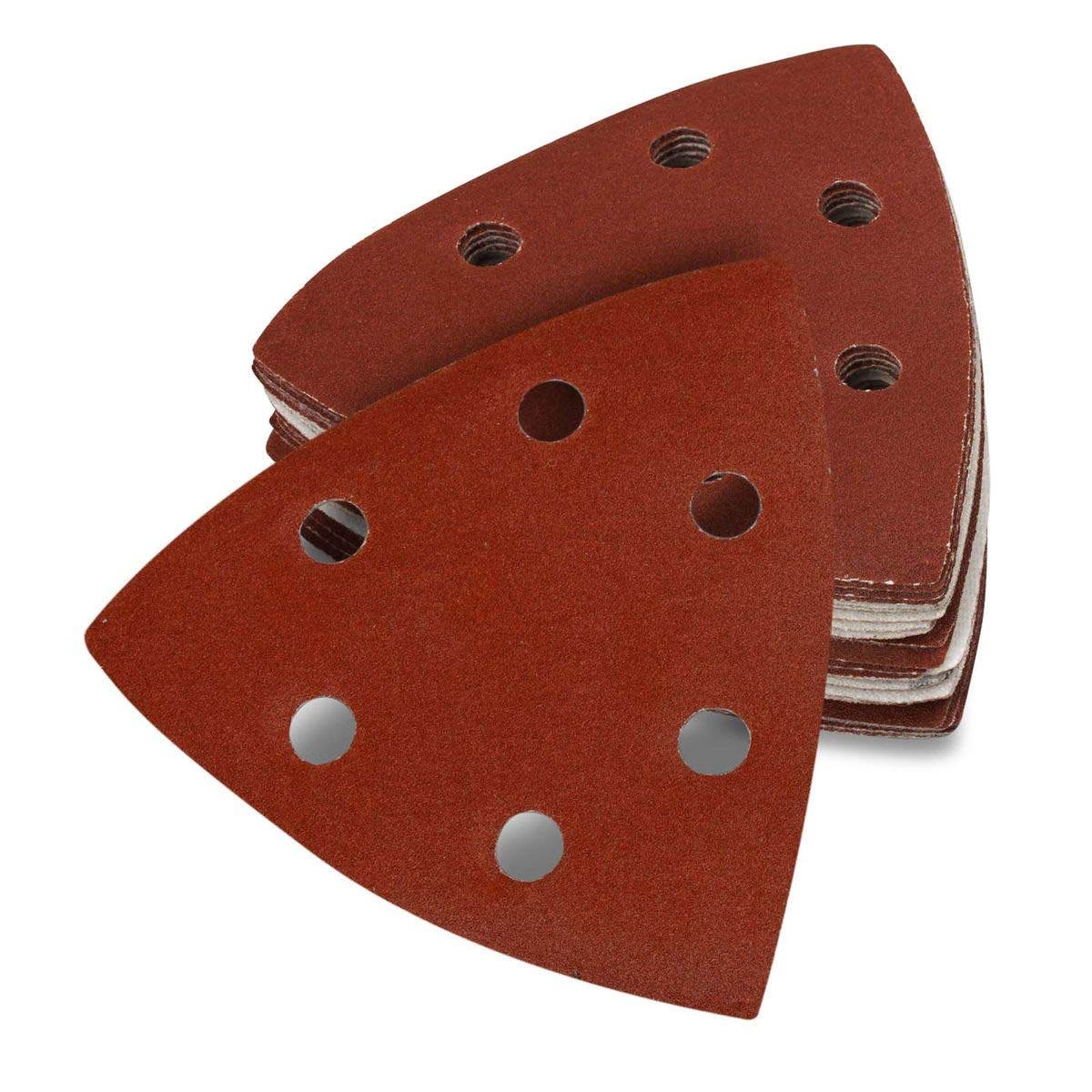 Produktbild von 195 Stück Schleifpapier Dreieckschleifer 93x93x93mm Deltaschleifer Körnung