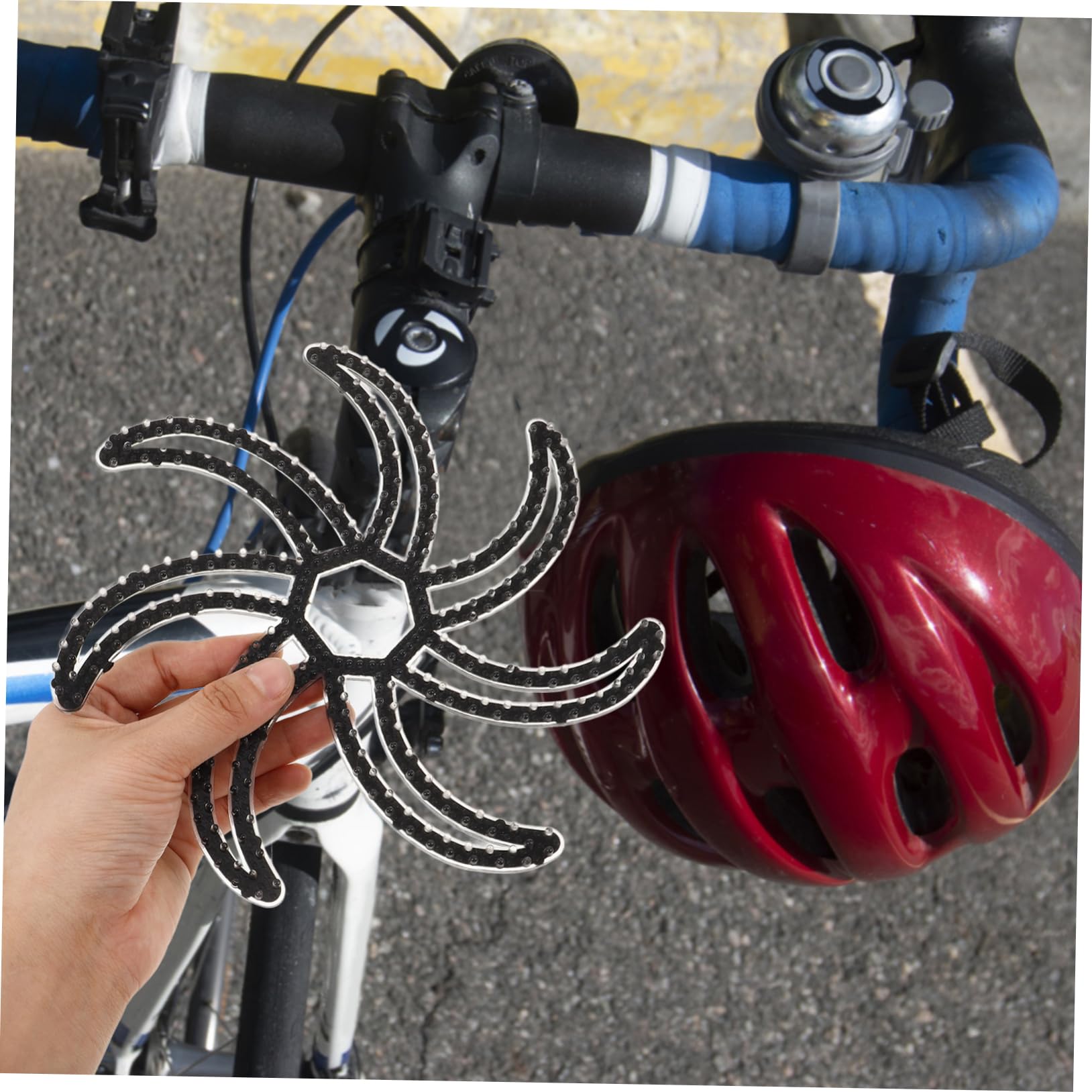 Mobestech Motorcycle Liner Bike Replacement Pads Hair-protecting Silicone Inserts