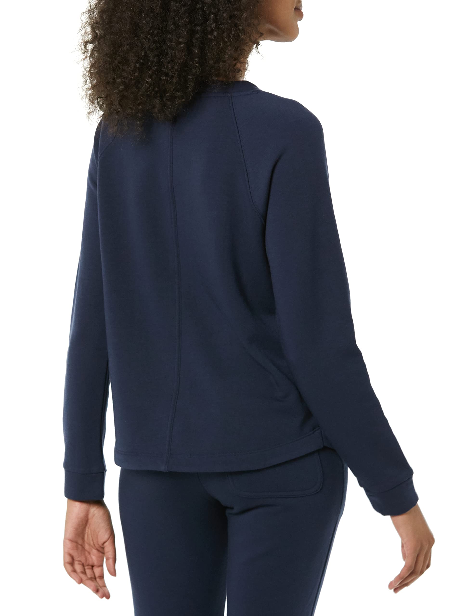 Amazon Aware Felpa con scollo serafino a maniche lunghe in pile (disponibile in taglie forti) Donna