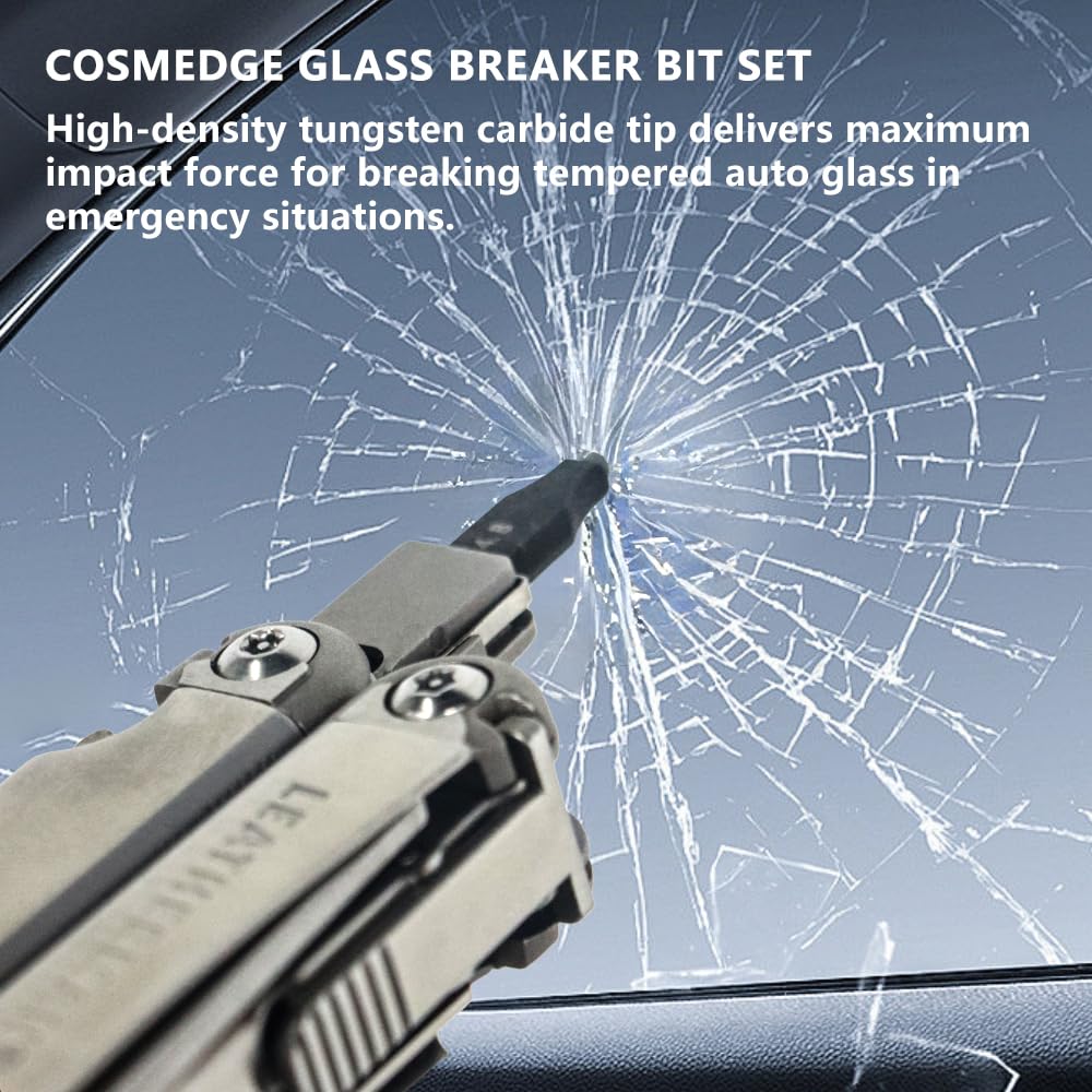 Leatherman Glass Breaker Bit Set - 3 Pack -2