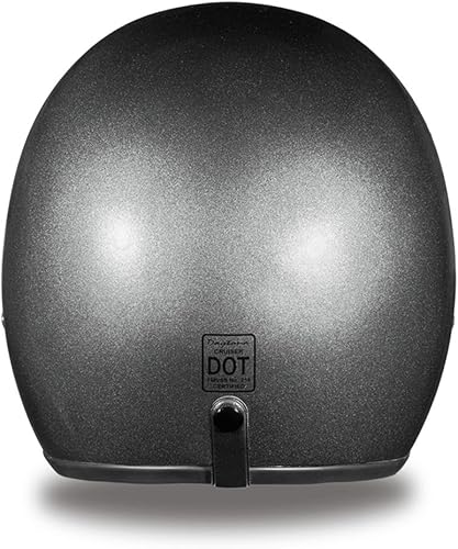 Miniatura 4 de Daytona Helmets Casco Retro de 34 de Cara Abierta para Motocicleta - Estilo Vintage, Casco Aprobado por DOT para Hombres y Mujeres, Ligero, Ajuste