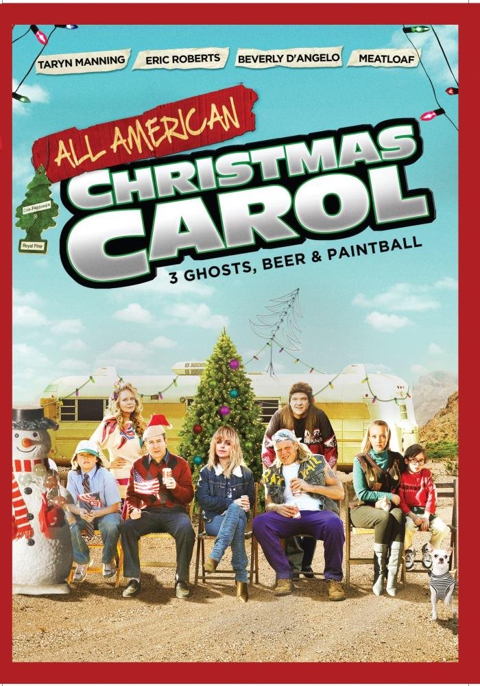 All American Christmas Carol DVD para tardes de cine familiar en Navidad