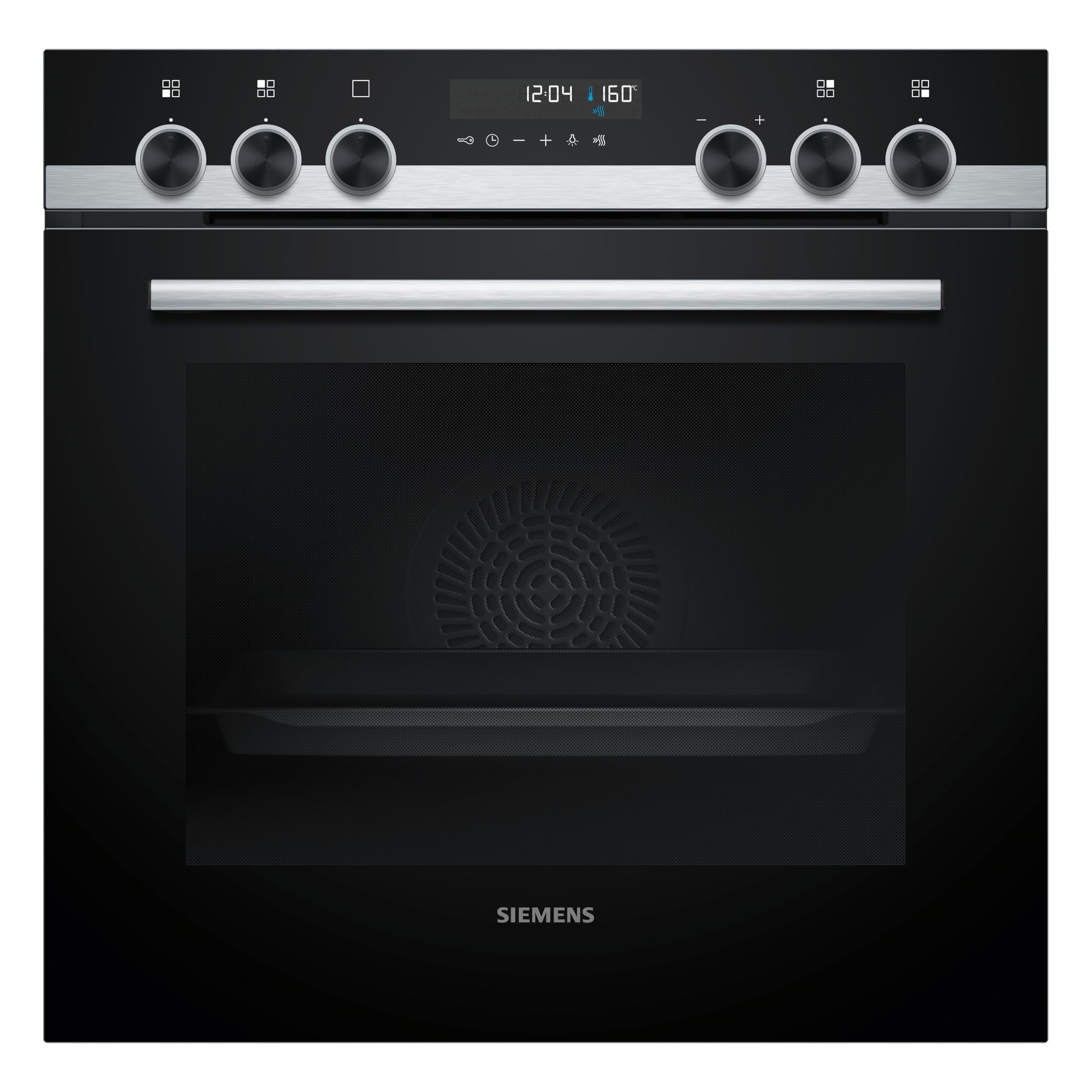 Siemens iQ500 Einbauherd 60 x 60 cm Edelstahl HE578GBS4 | Made in Germany, activeClean®, Kindersicherung, 71 l Nutzinhalt, Pyrolytisch+Hydrolytisch, coolStart ohne Vorheizen