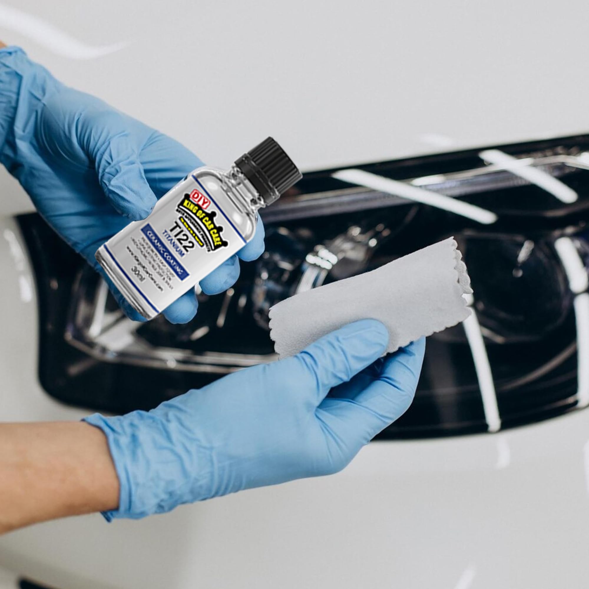 Amazon.com: King Of Car Care Ti22 Titanium 9H Ceramic Coating Kit