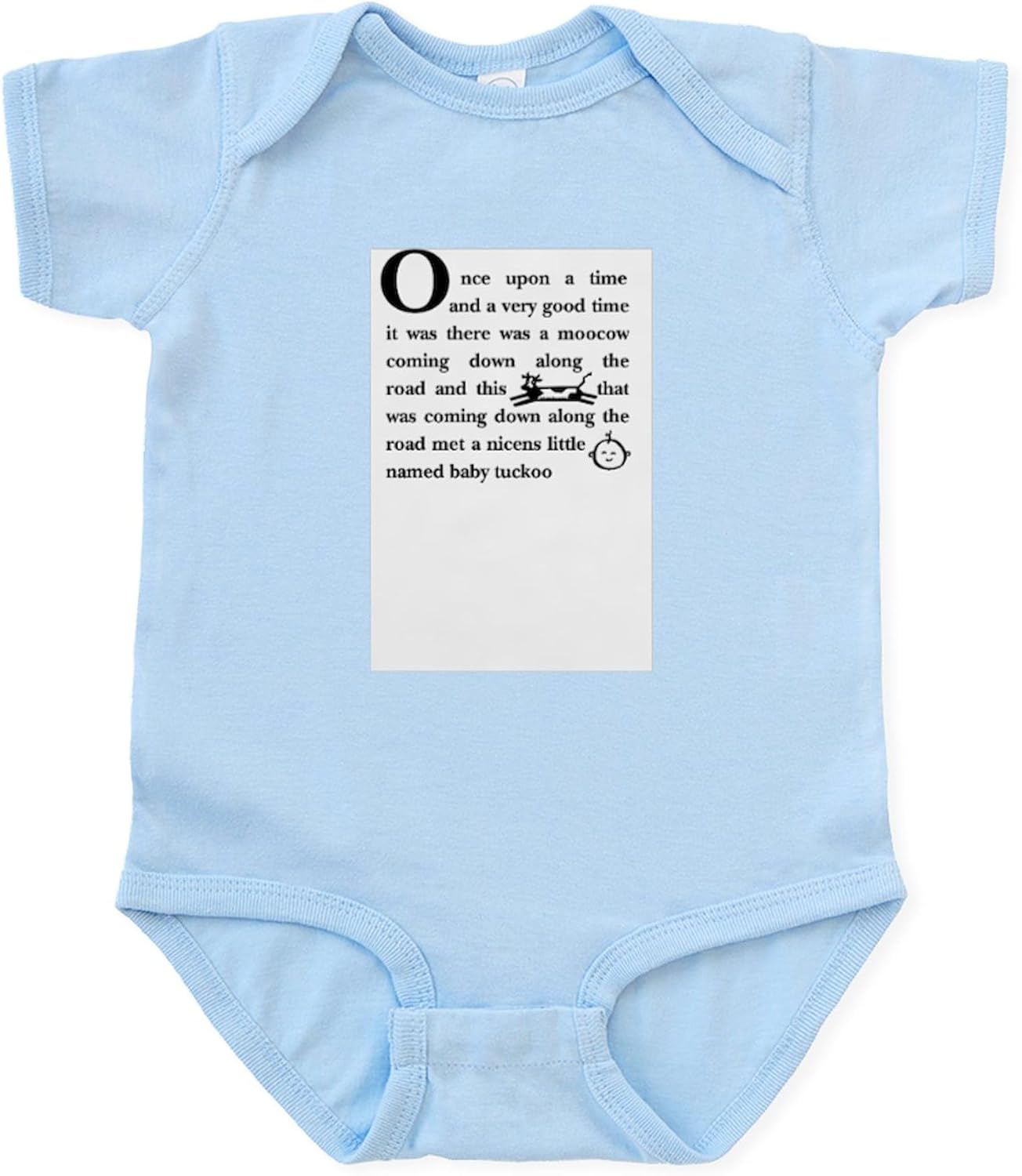 CafePress James Joyce Onesie Infant Bodysuit Cute Infant Bodysuit Baby Romper
