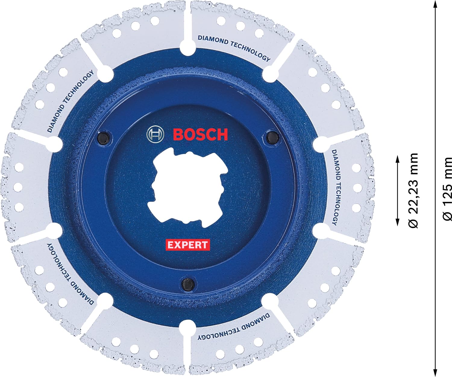 Bosch Accessories 2608901391 Diamant-Trennscheibe 125 mm 1 St.