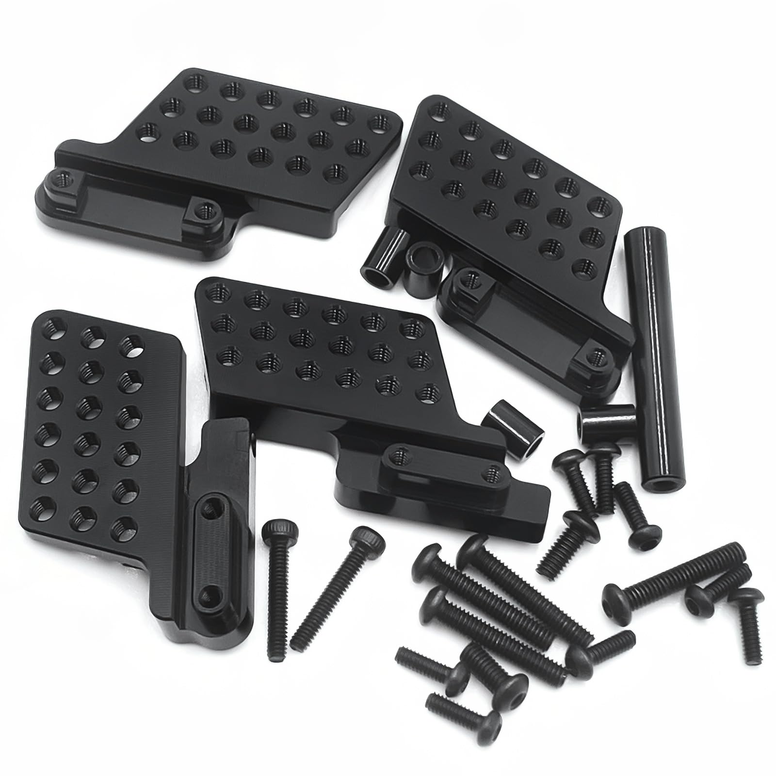 RCLIONS Adjustable RC Shock Tower Hoops Mount Front/Rear for TRX4M 1/18 RC Crawler Car Upgrades Part