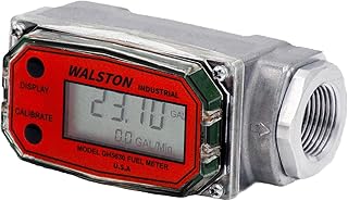 GH-5630 Digital Fuel Meter 3/4 Inch, Diesel Fuel Meter, 3-30 GPM, Diesel, Gasoline, Kerosine, Lubricants, 3/4" NPT