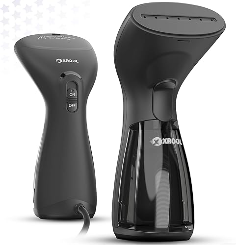 XROOL vaporizador para ropa de vapor de tela para viajes y mini tamaño de mano de ropa de vapor de ropa para paño de viaje mujer regalos