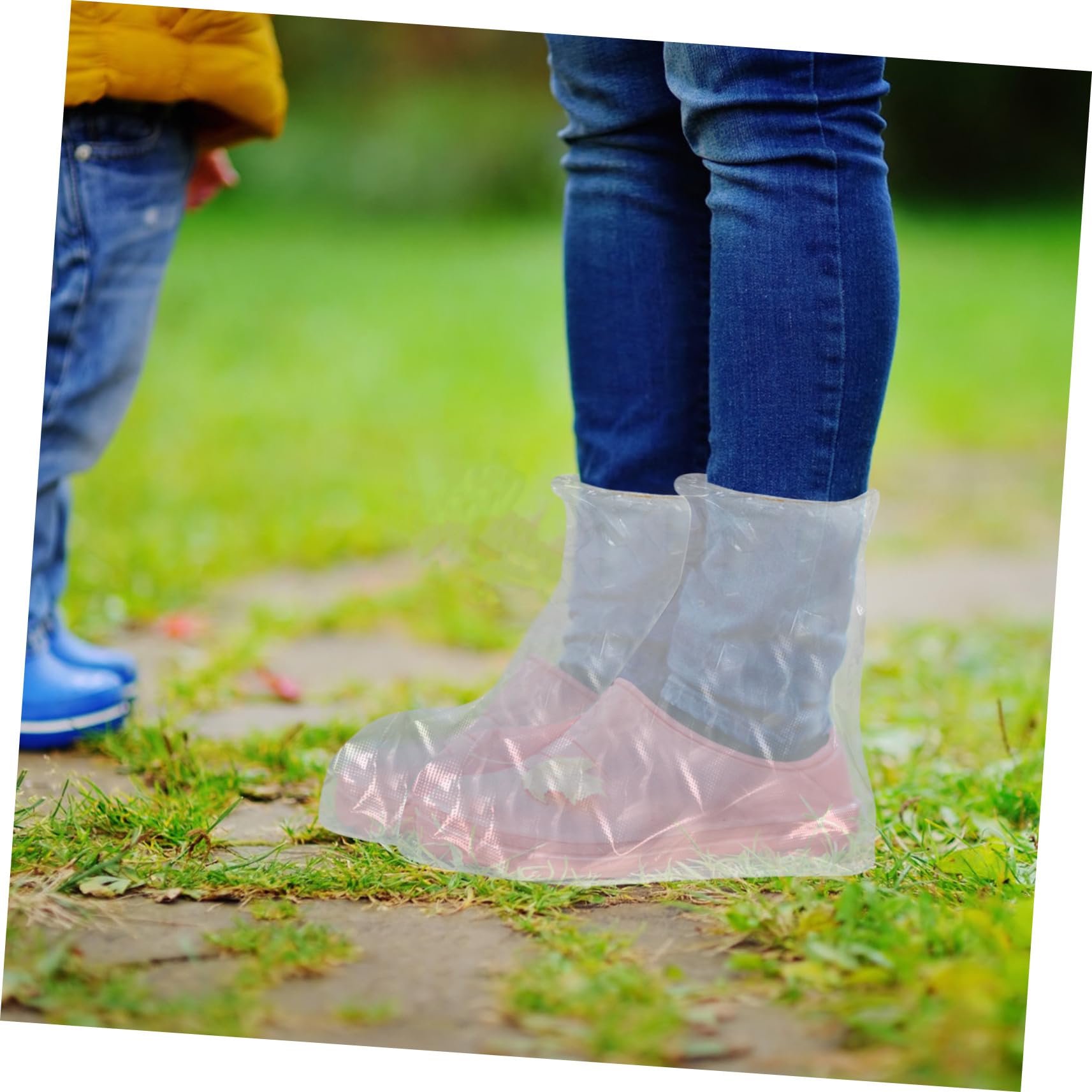 Cubiertas para Zapatos de Exterior 50 Piezas PE Impermeables