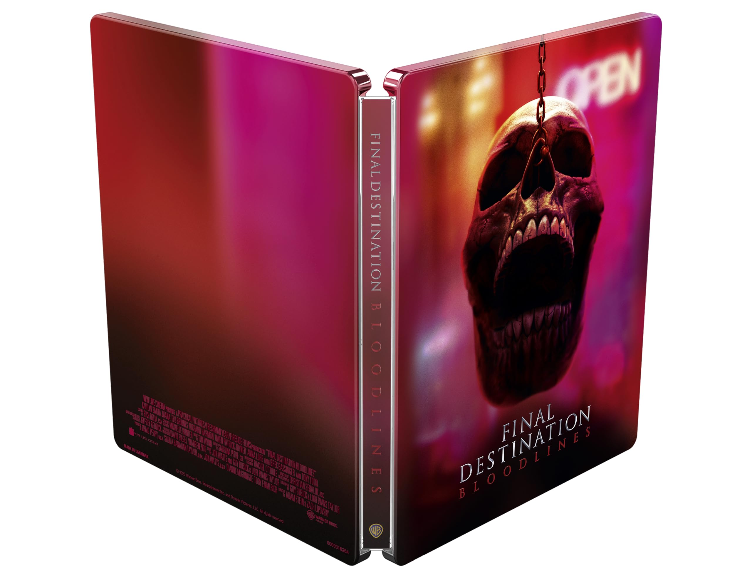 FINAL DESTINATION BLOODLINES Steelbook 1 'Teaser' (4K Ultra HD + Blu-ray)
