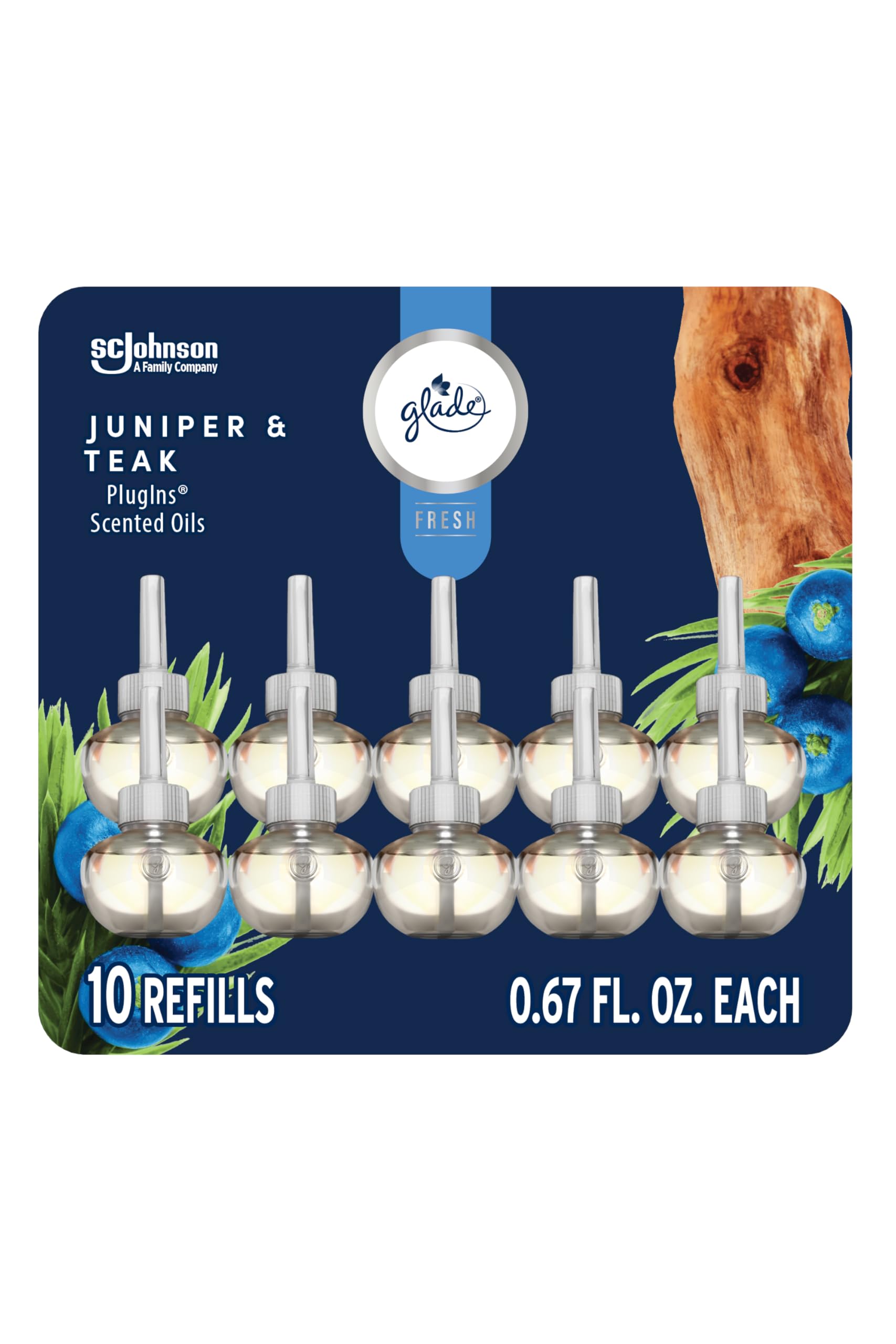 Glade PlugIns Juniper and Teak