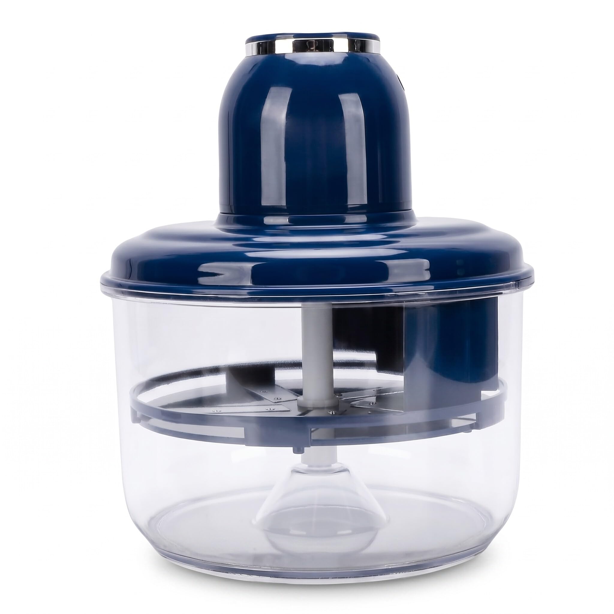 Macchina Elettrica per Peeling Uva, Pelapinatrice Automatica Ricaricabile per Pomodoro Ciliegia e Aglio, Uso Domestico Senza Sforzo, Blu