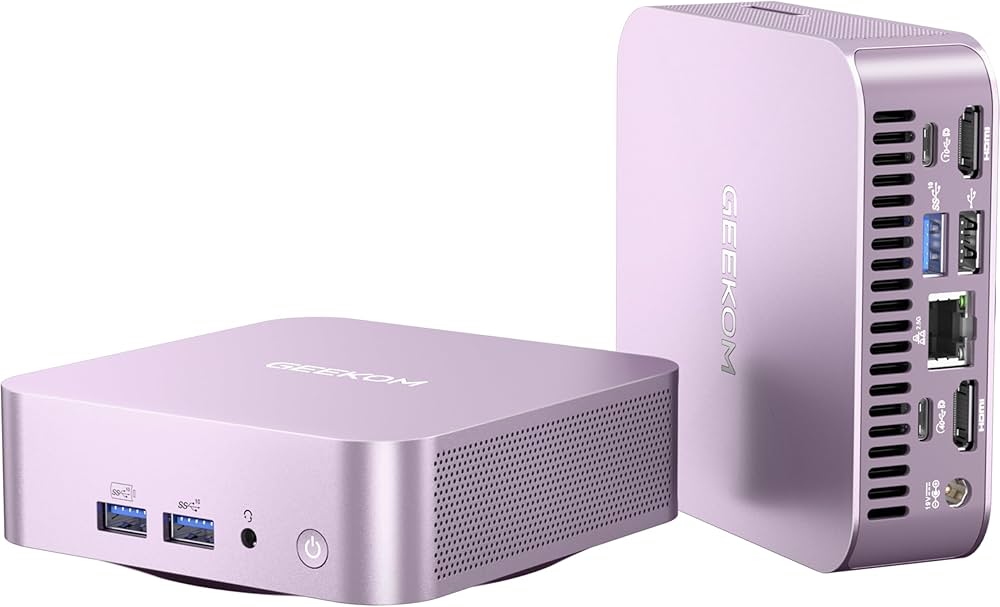 ミニPC GEEKOM A6 SSD1TB RAM32GB GEEKOM NUC A6 ミニPC |AMD Ryzen R7-6800H 搭載