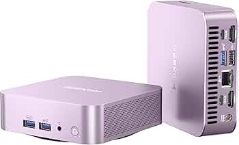 GEEKOM Mini PC A6 Aurora Edition AMD Ryzen 7 6800H | 3-letnia