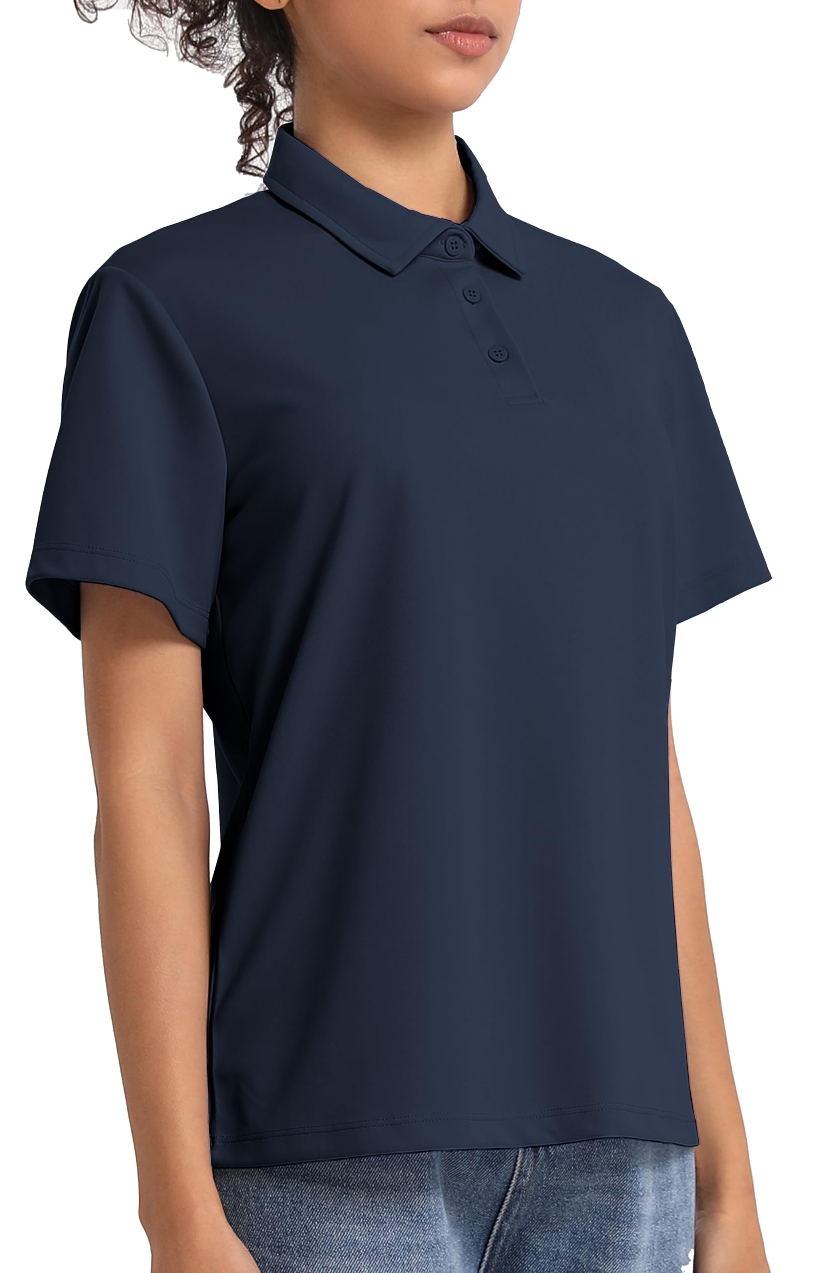 NebuKinex Damen Polo Shirts for Women Polohemd (5er Pack)