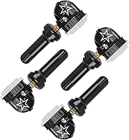CDWTPS 315MHz TPMS Sensor 4-Pack for GM GMC Chevy Buick Cadillac - Pre-Programmed OE Replacement 13598771