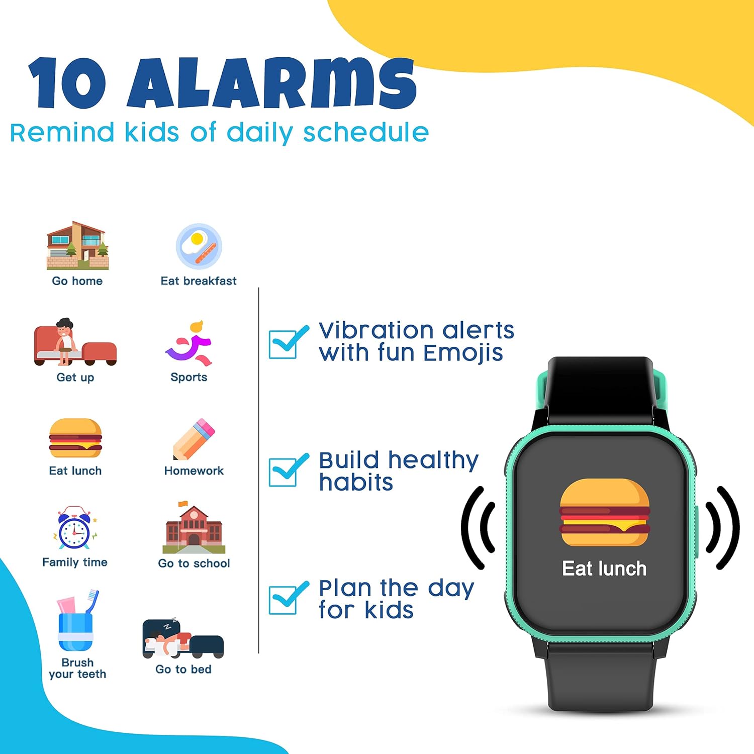 Smartwatch with Voice Assistant for Kids
