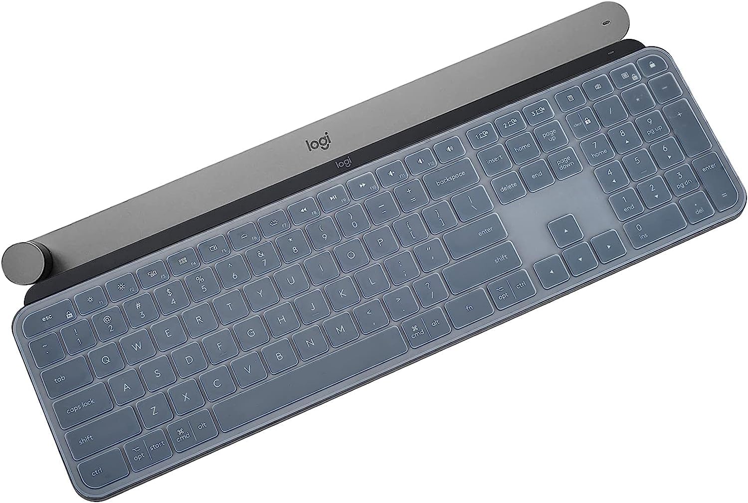Silicone Ultra Thin Keyboard Protector for Logitech MX Keys/Logitech Craft Advanced Wireless Keyboard-Clear