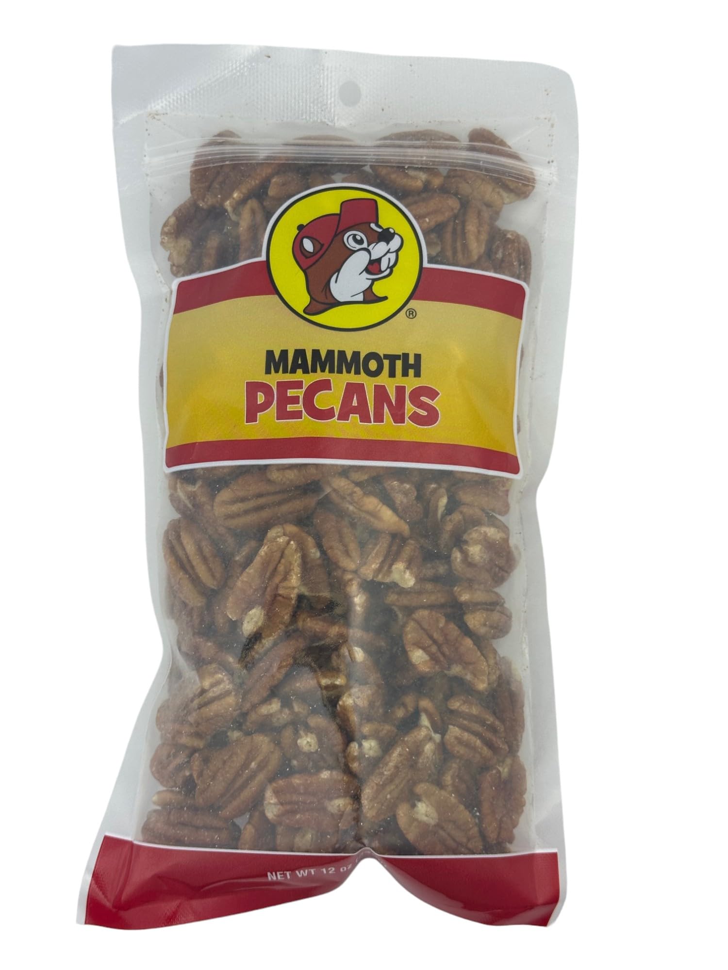 Buc-ee's Organic Pecans – Candied Pecans, Roasted, Salted, Glazed & Chocolate-Covered | Variety of Flavors | Whole & Halves | Non-GMO Snacks,