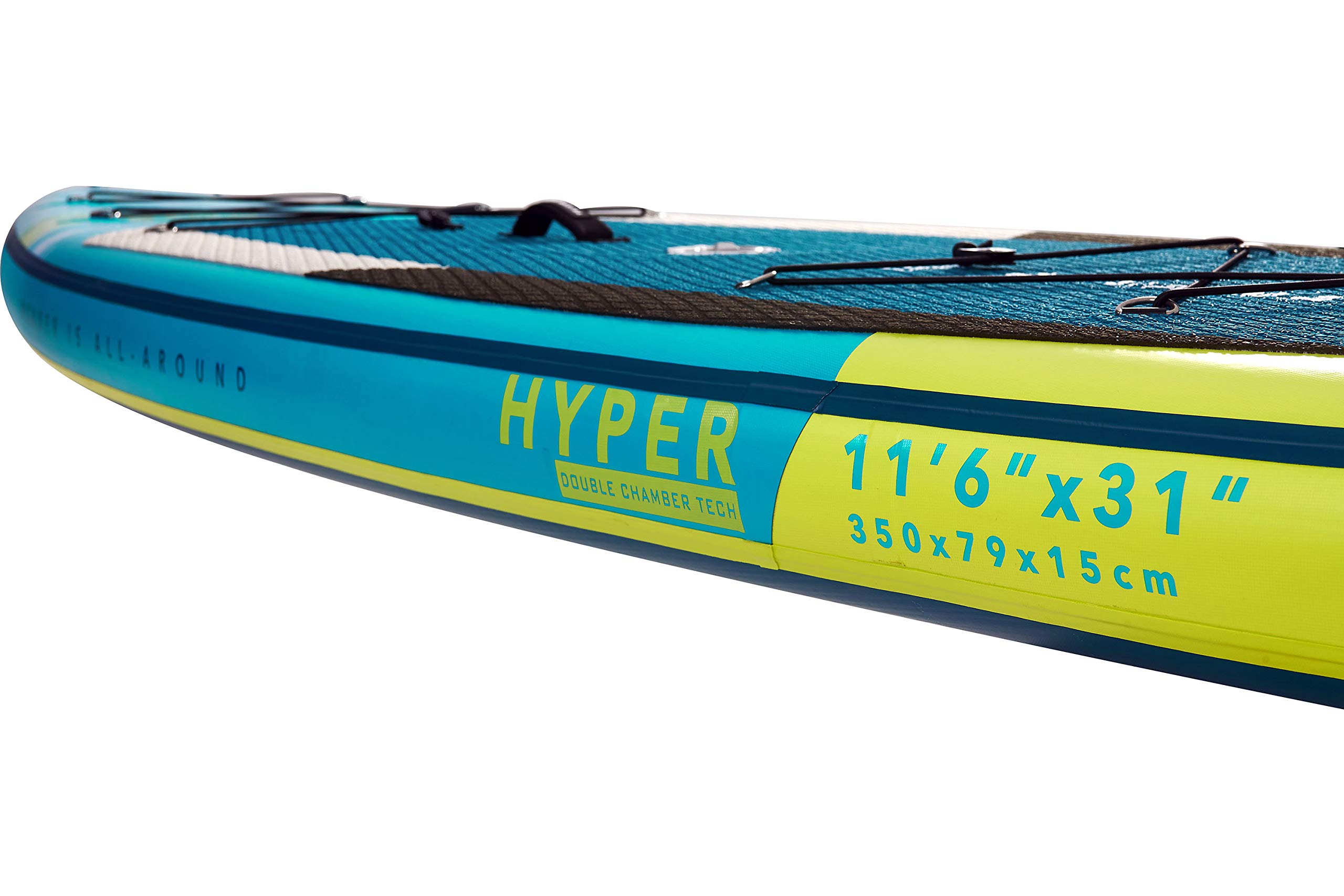 Aquamarina Unisex – dla dorosłych Hyper 11'6" Sup Tabelle, wielokolorowa, uniwersalna