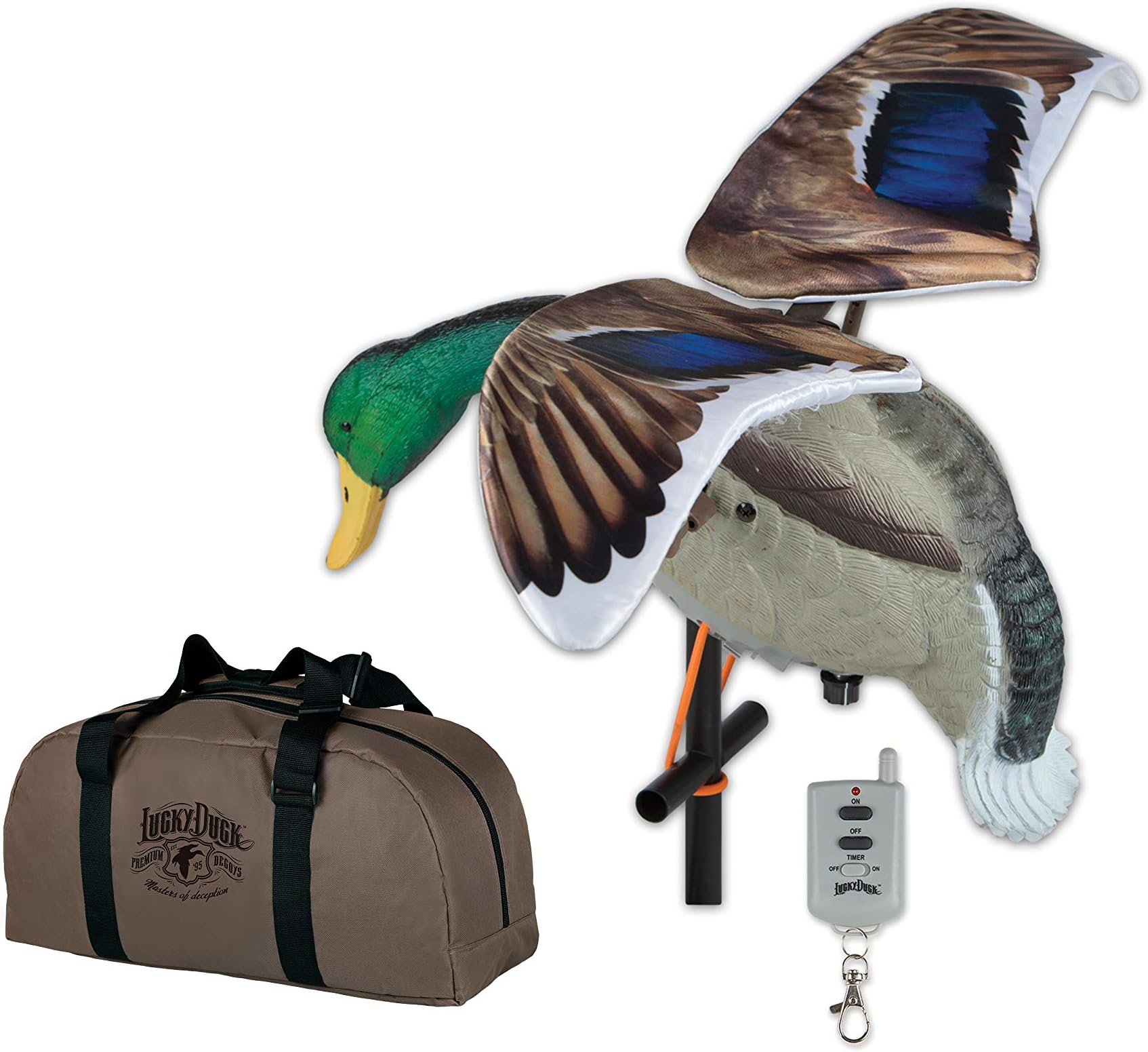 Lucky Duck Lucky Flapper Mallard Drake HD Combo