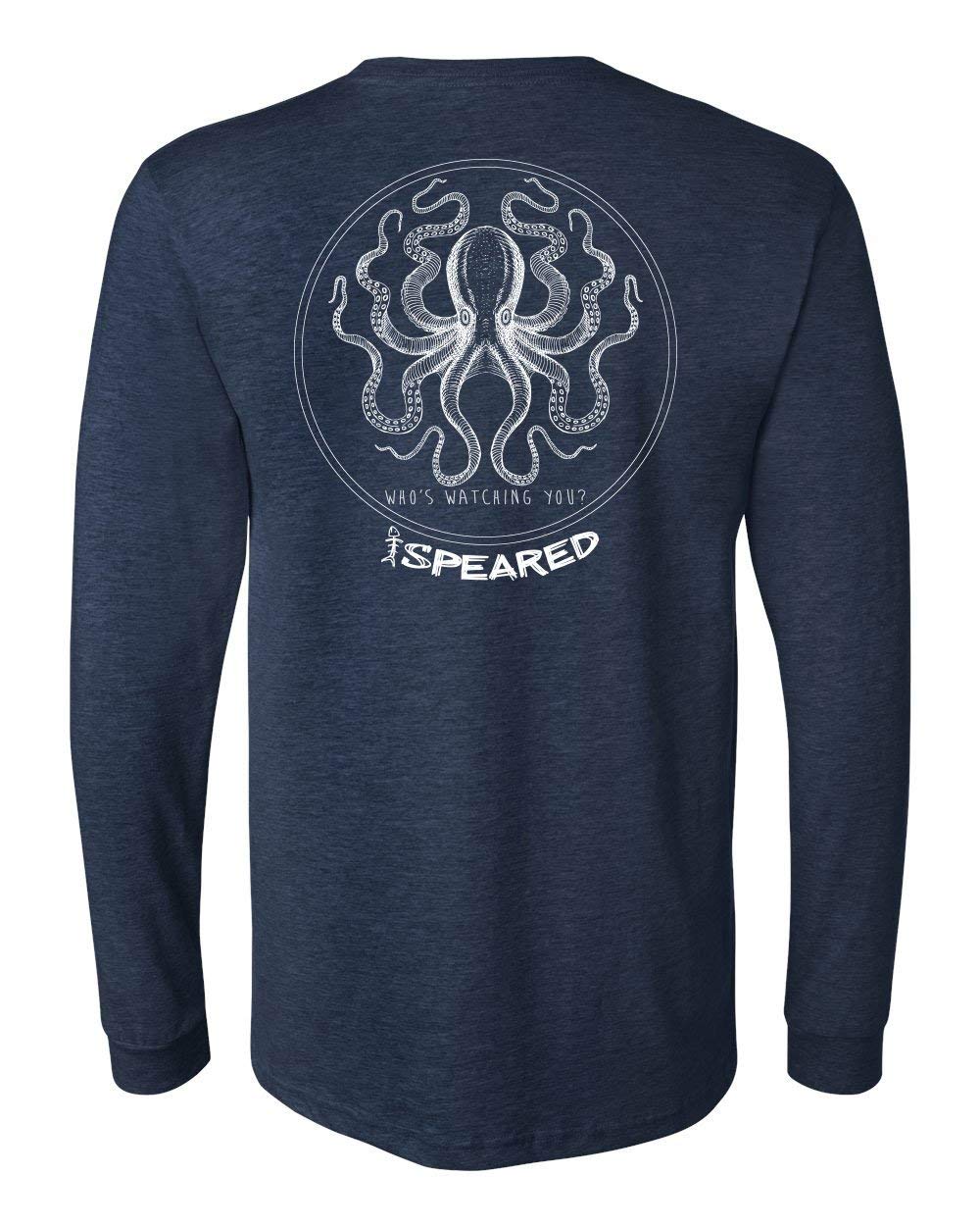 SpearedOctopus T-Shirt Kraken - Spearfishing Long Sleeve