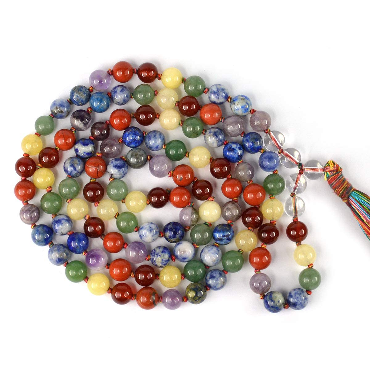 See full amazon price history chart for Reiki Crystal Products 7 Chakra 8 mm Stone Mala Necklace Crystal Mala 108 Beads Jaap Mala for Reiki Healing and Crystal Healing Stone Reiki Crystal Products 7 Chakra 8 mm Stone Mala Necklace Crystal Mala 108 Beads Jaap Mala for Reiki Healing and Crystal Healing Stone (B0BRCCR7XL) Amazon Price History, Amazon Price Tracker