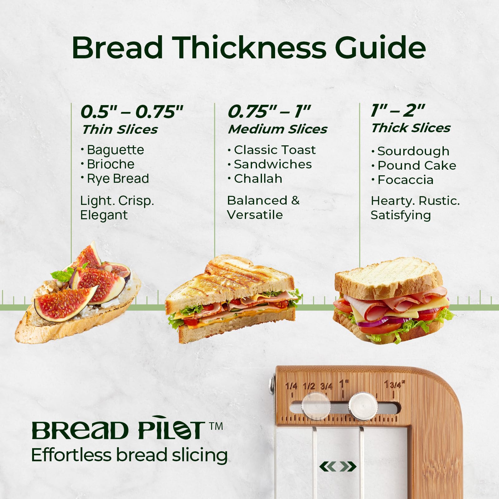 Adjustable Bread Knife - Slice Sourdough Perfectly -3