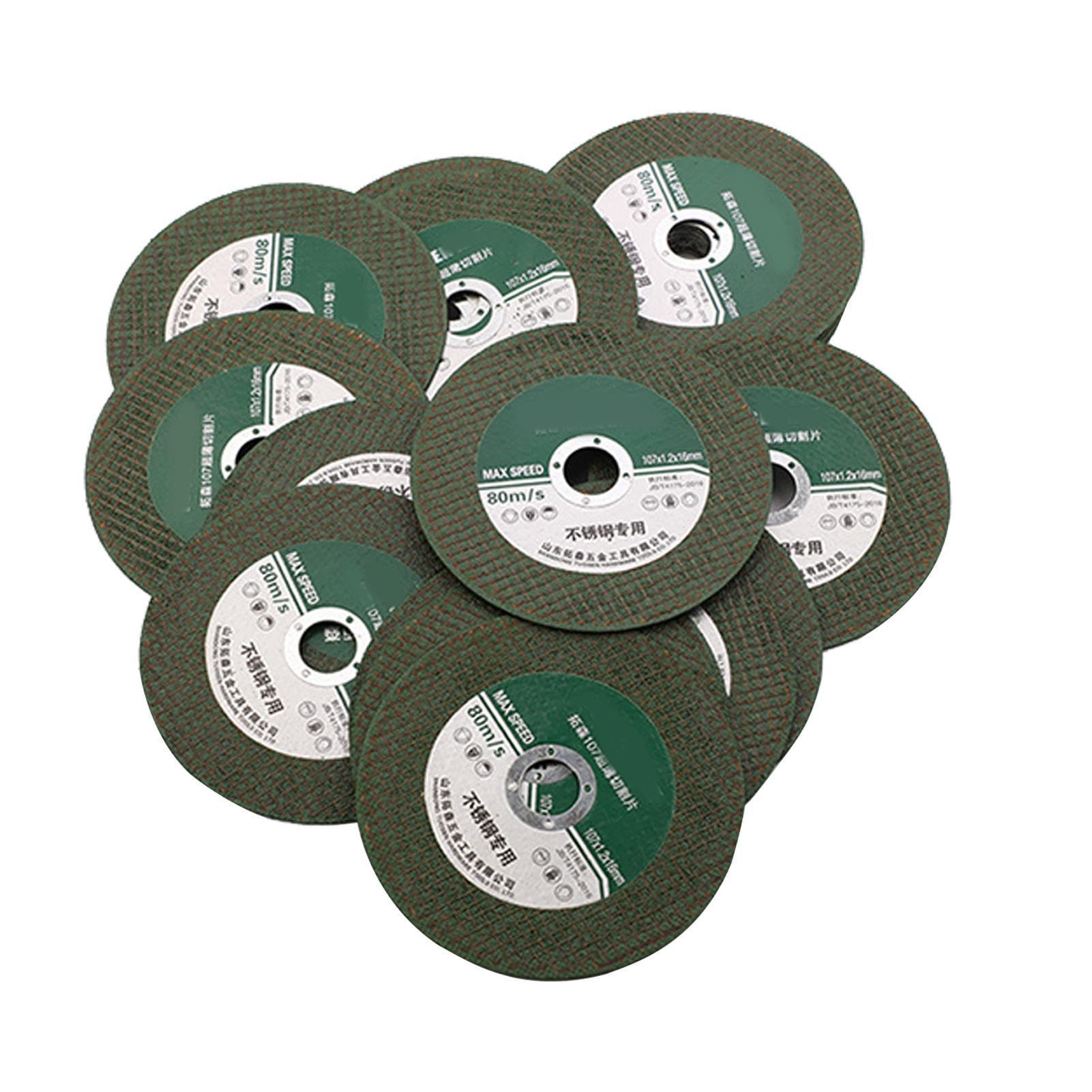 Disques à tronçonner pour meuleuse d'angle - Lot de 50 roues à tronçonner
