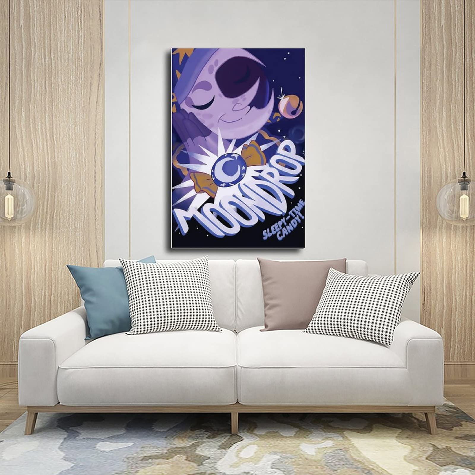 Poster Sur Toile Moondrop FNAF 30x45 Cm - Décoration Murale Chambre, Bureau - Cadeau Fan Five Nights At Freddy's - 6