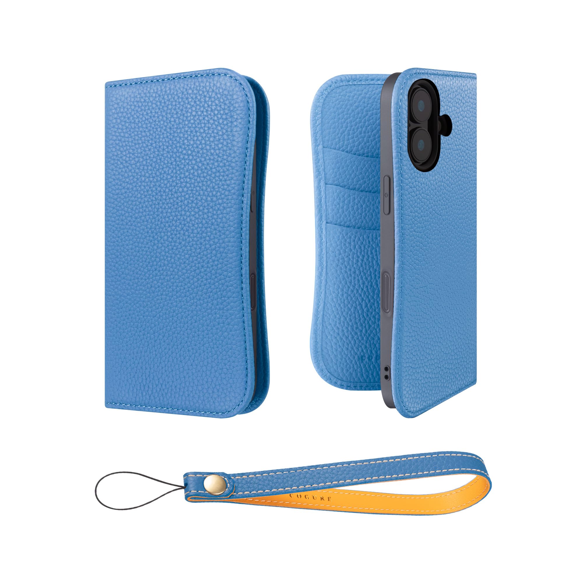 スマホアクセサリー 【特価商品】COGURE スマホケース iPhone16用 手帳