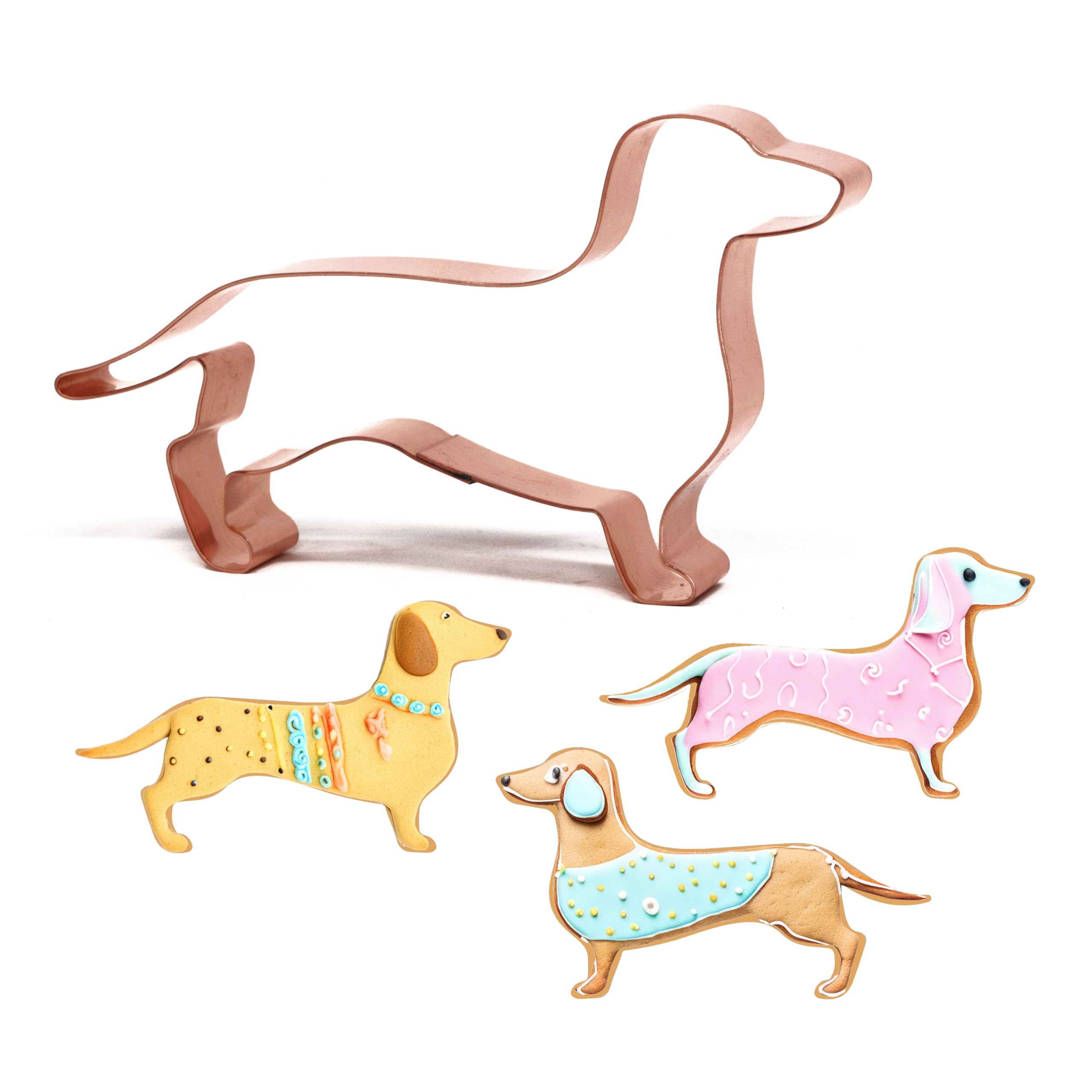 dachshund dog cookie cutter 3D Models to Print
