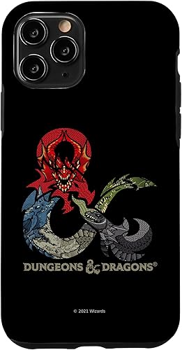 Vista 70 de Funda con logotipo para iPhone 11 Dungeons & Dragons Dragon Ampersand