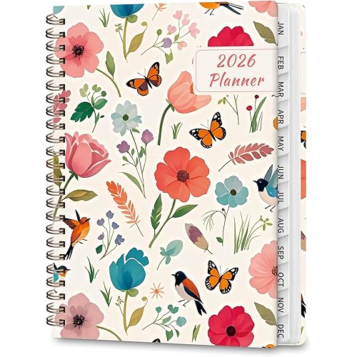 2026 Planner, Weekly and Monthly Calendar Planner Agenda, Jan 2026 - Dec 2026, Planning Academic Book, Office Desk Accessories and School Supplies - A5 (6.3'' x 8.5'')