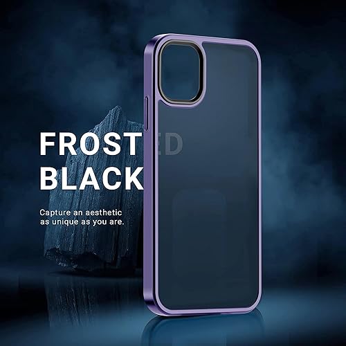 Miniatura 579 de Yriklso Strong Magnetic Case for iPhone 11 [Compatibilty with MagSafe] Protective Shockproof Cover Phone Case for iPhone 11 6.1" Frosted Purple