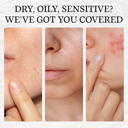 Miniatura 5 de Vivo Per Lei Facial Peeling Gel - Contains Dead Sea Minerals and Nut Shell Powder - Gentle Face Exfoliator Scrub and Blackhead Remover - Peel Your