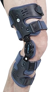 Nvorliy OA Unloader Knee Brace, Offloader Knee Support for Arthritis, Osteoarthritis, Bone on Bone Knee Joint Pain, Joint Degeneration, Cartilage Defect Repair - Fit Medial & Lateral (Right)